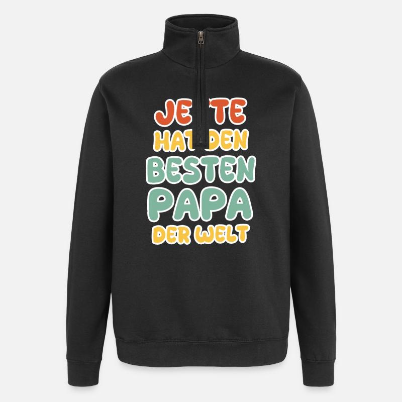 Bébé Jette - Sweat à zip 1/4 - noir