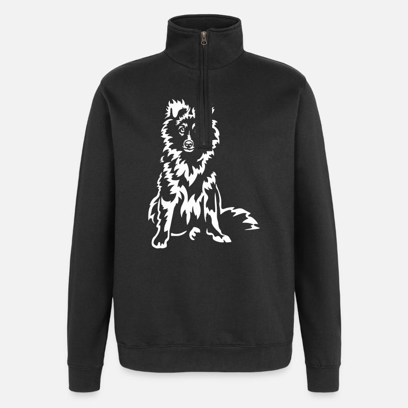 Sheltie "Black Edition" - Quarter-Zip Sweatshirt - black