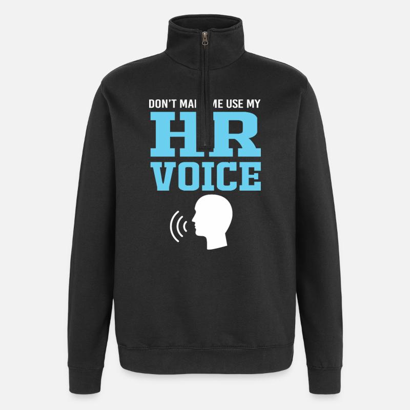 Responsable RH - Sweat à zip 1/4 - noir