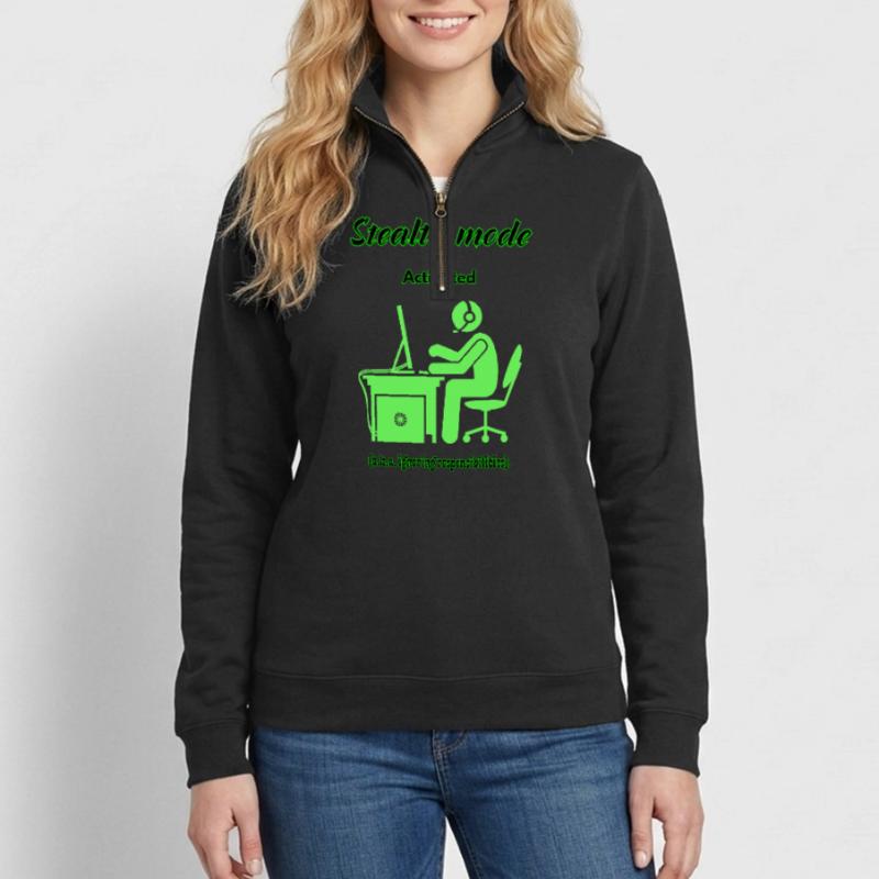 Stealth Mode Active Quarter-Zip Sweatshirt