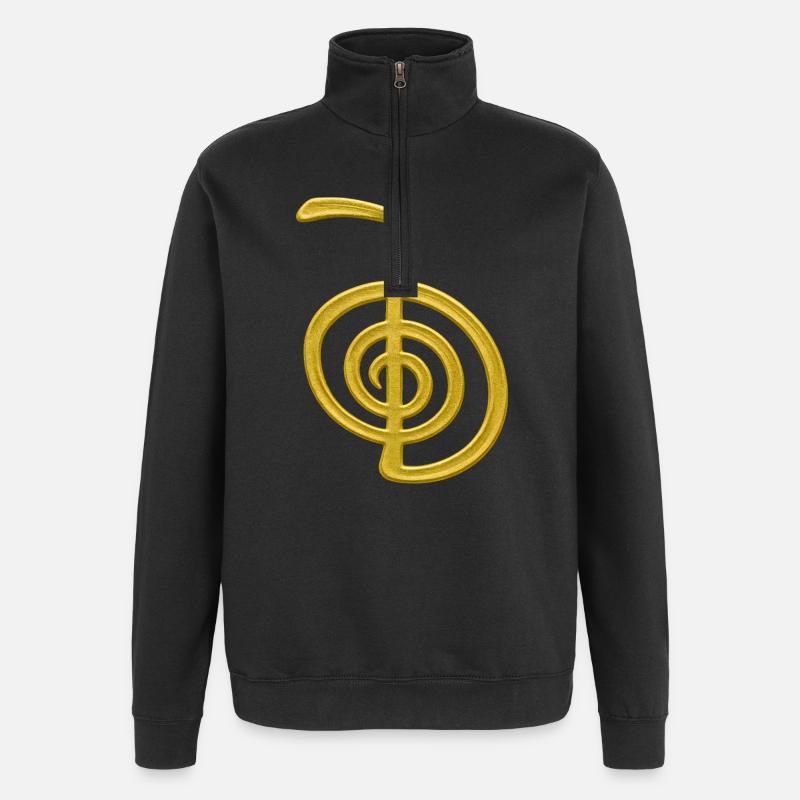 Cho Ku Rei – Énergie et protection - Sweat à zip 1/4 - noir