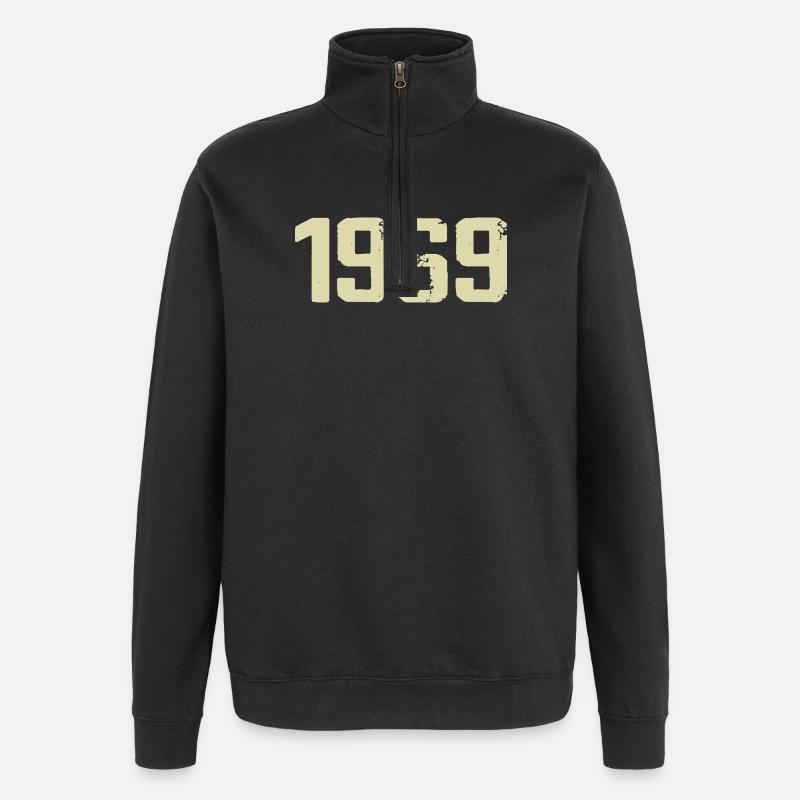 Jubilee 1969 - Quarter-Zip Sweatshirt - black