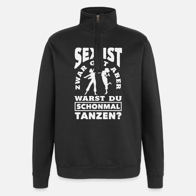 Dance - Quarter-Zip Sweatshirt - black