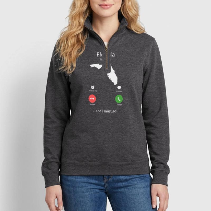 Interface de Floride et Interface I’Must Go Sweat à zip 1/4