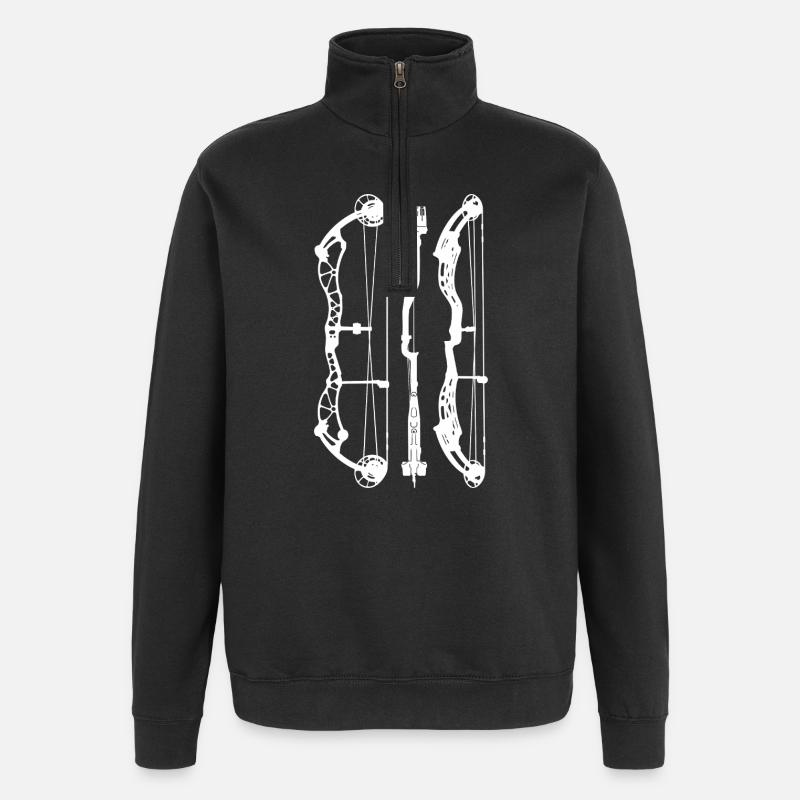 BowtechRekinong_PlansW - Sweat à zip 1/4 - noir