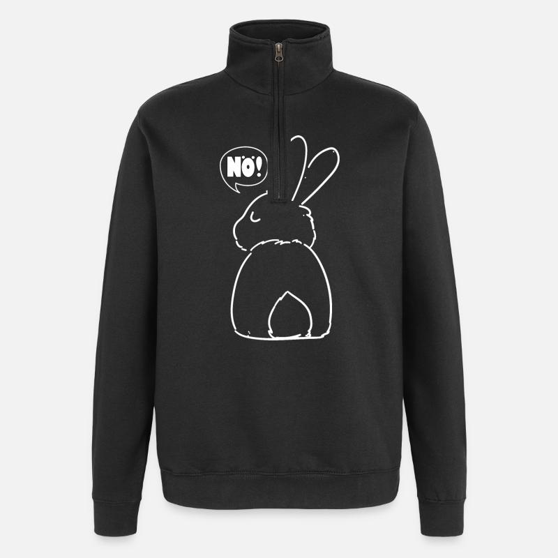 NÖ Gift Birthday - Quarter-Zip Sweatshirt - black
