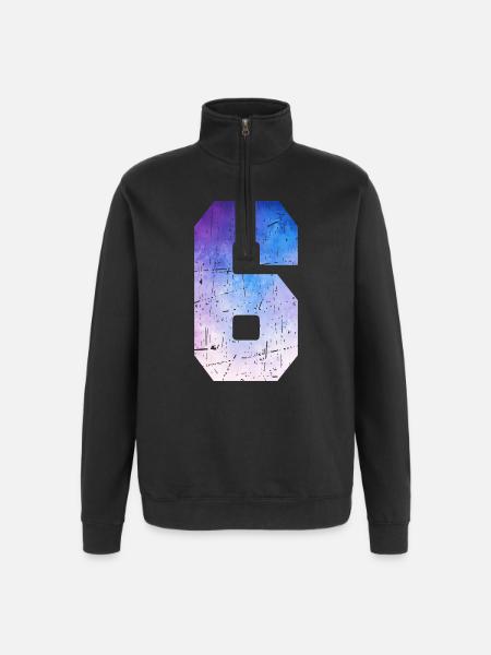 Issue 6 – 6th Anniversary Gift - Quarter-Zip Sweatshirt - black