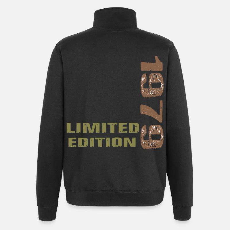Millésime 1979 Édition Limitée Cadeau - Sweat à zip 1/4 - noir