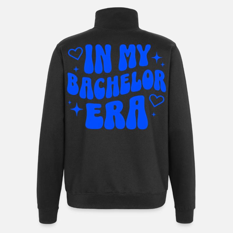Bachelor Era Studies University Education - Quarter-Zip Sweatshirt - black