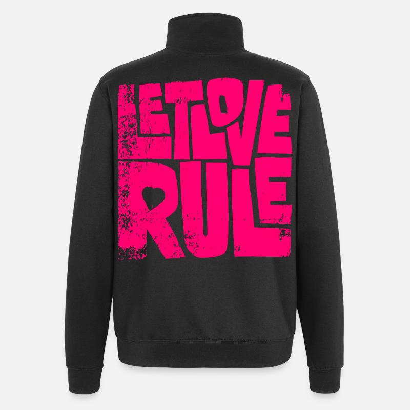 Canvas - Quarter-Zip Sweatshirt - black