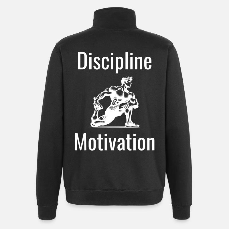 Men's discipline - Quarter-Zip Sweatshirt - black