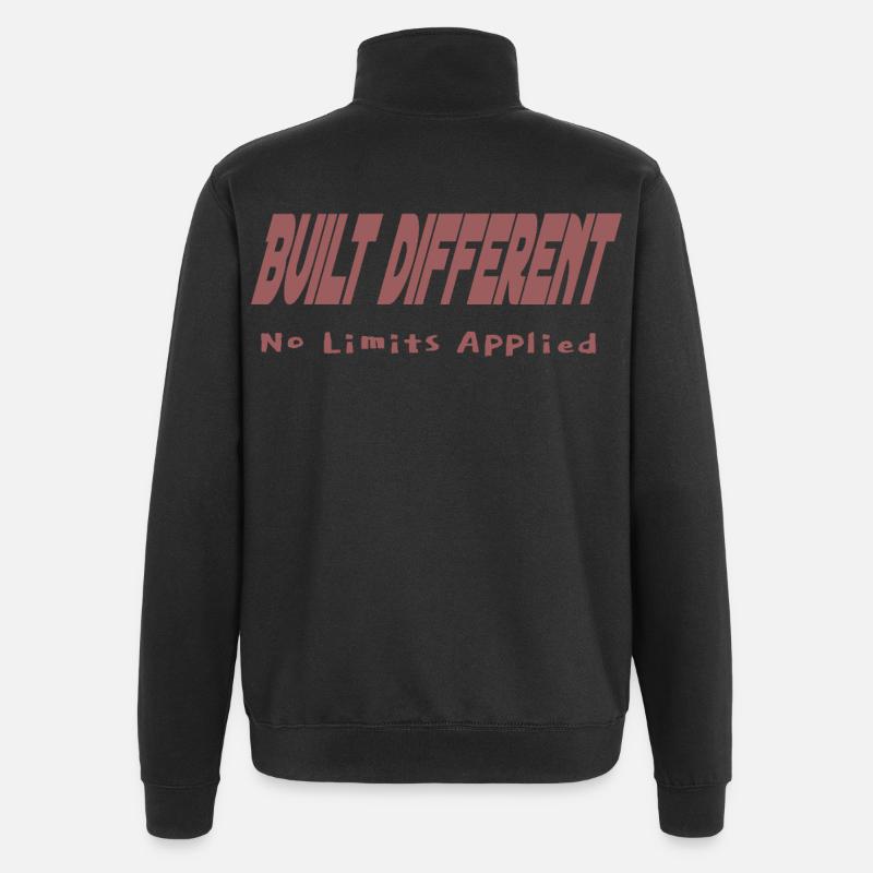 Construit différemment – Aucune limite appliquée - Sweat à zip 1/4 - noir