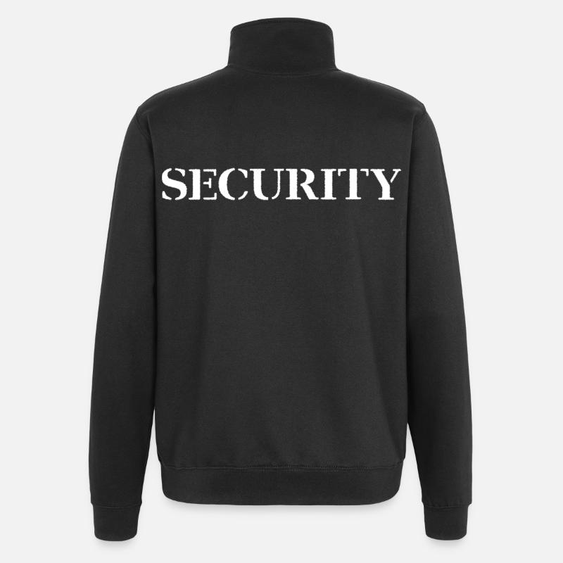 security - Quarter-Zip Sweatshirt - black
