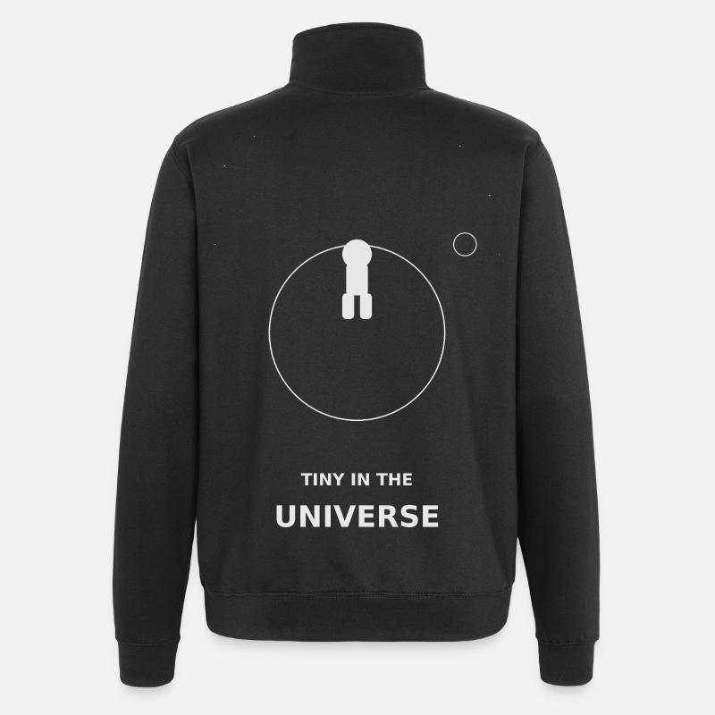 Tiny dans l’Univers - Sweat à zip 1/4 - noir