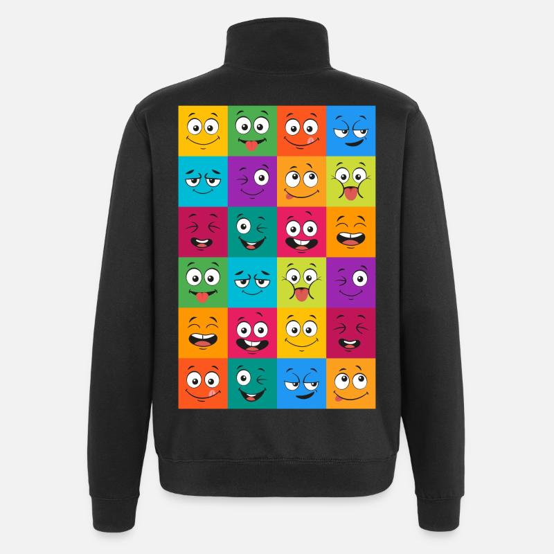 Motivation - Sweat à zip 1/4 - noir