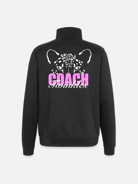Twinkles Coaches T-Shirt - Quarter-Zip Sweatshirt - black