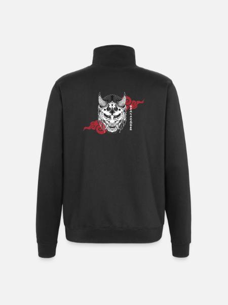 OriMask - Quarter-Zip Sweatshirt - black