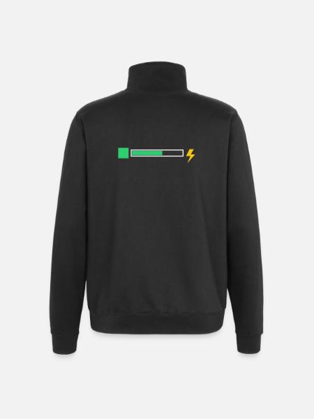 energy - Quarter-Zip Sweatshirt - black