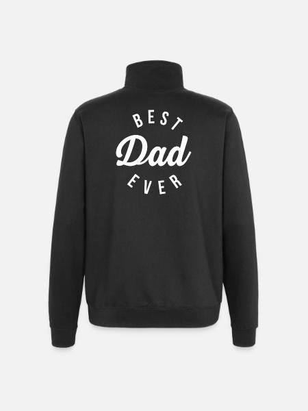 Legend 2026 Best Dad Ever - Quarter-Zip Sweatshirt - black