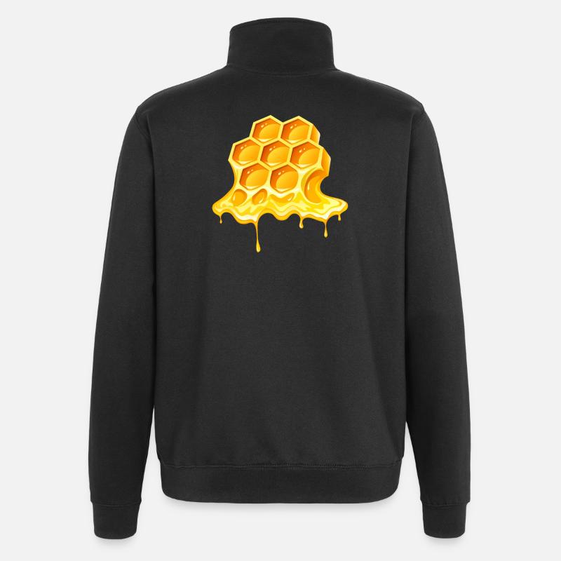 honey, beekeeper, beekeeper - Quarter-Zip Sweatshirt - black