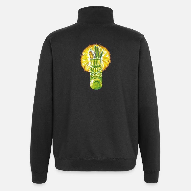 Pineapple Incident by Chemistry & Botanic's - Sweat à zip 1/4 - noir