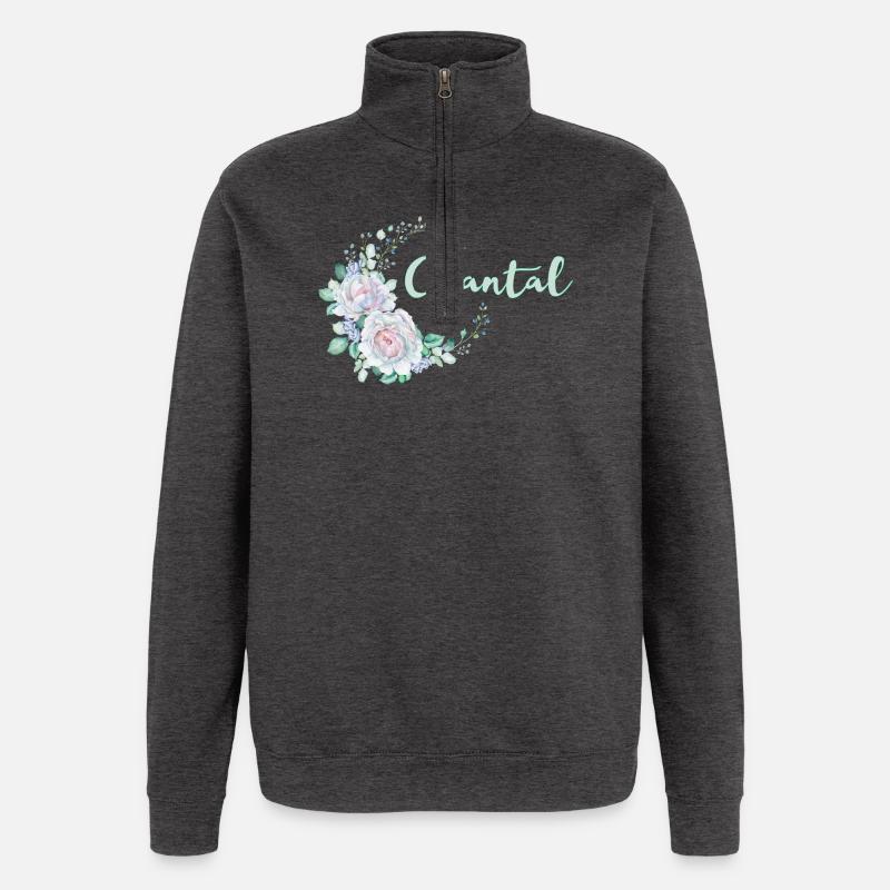 Für Chantal - Quarter-Zip-Sweatshirt - Anthrazit