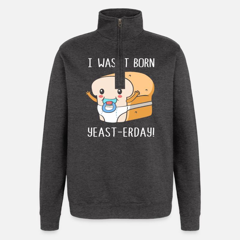 Bäcker Bäckerin Backen - Quarter-Zip-Sweatshirt - Anthrazit
