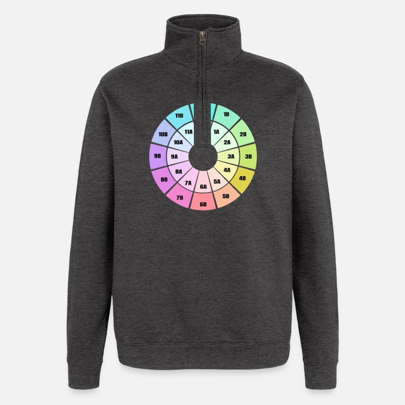 Roue de Camelot - Sweat à zip 1/4 - charbon