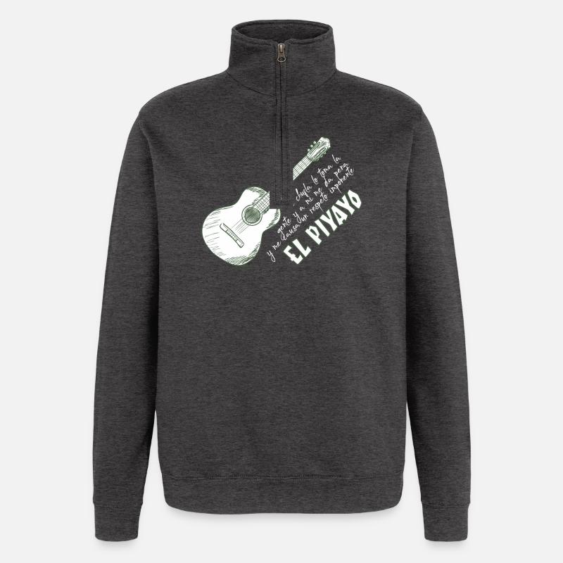 Der Piyayo - Quarter-Zip-Sweatshirt - Anthrazit