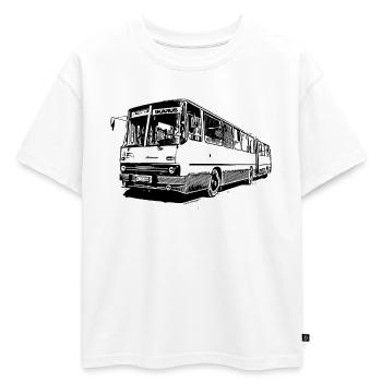 IKARUS 280 | RDA | Cyclomoteur | Camion | technologie - T-shirt enfant oversize en coton biologique Premium - blanc - Devant - AI Model Kid Male (0cm)