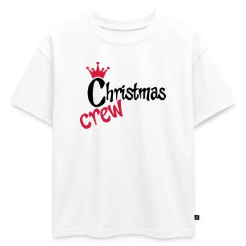 Super design pour Noël - T-shirt enfant oversize en coton biologique Premium - blanc - Devant - AI Model Kid Male (0cm)