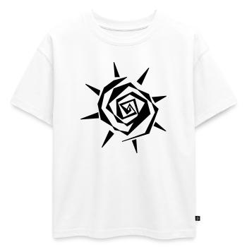 Sun - Oversized Kids' Premium Organic T-Shirt - white - Front - AI Model Kid Male (0cm)