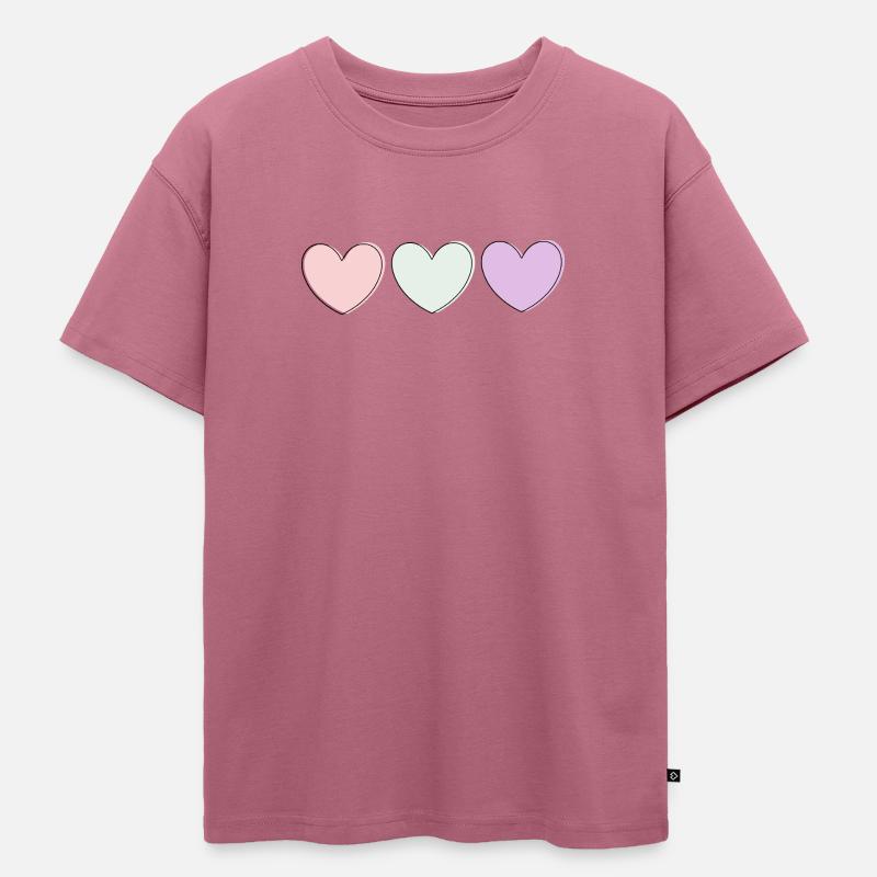 Muttertags Geschenk Mutter Muttertag Geschenkidee - Oversized Teenager Premium Organic T-Shirt - Mauve