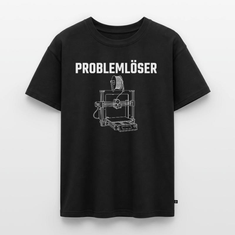 Problem Solver 3D Printer – Maker Statement Design Oversized Teens' Premium Organic T-Shirt