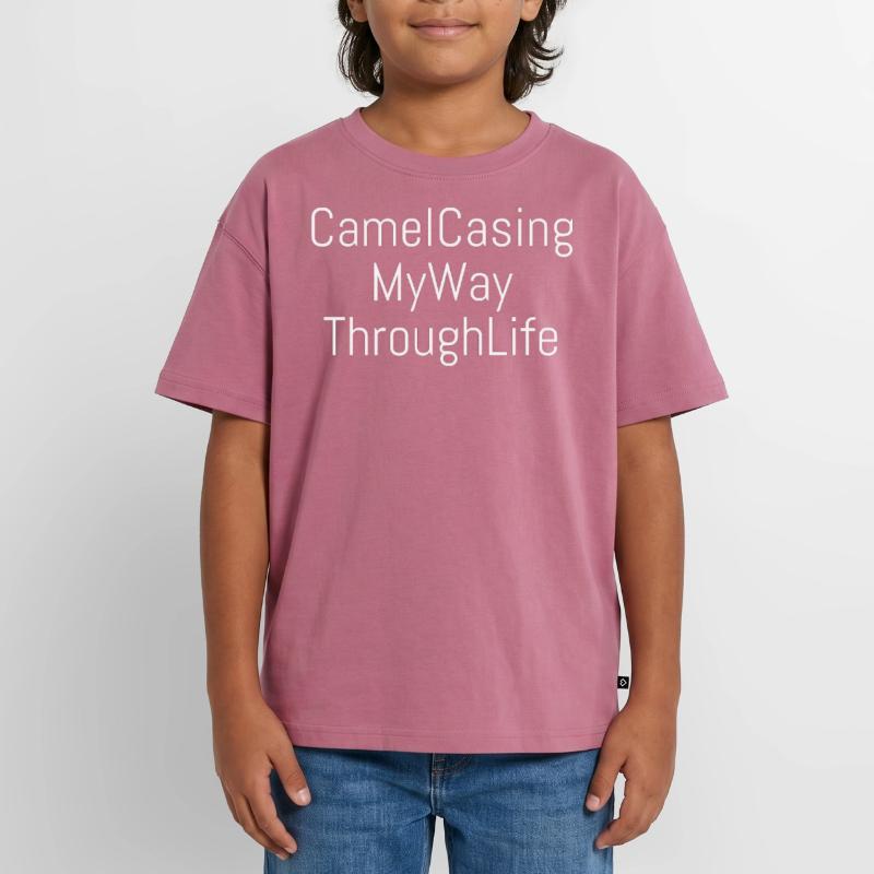 CamelCasing | Computer Science - Nerd - Coder Oversized Teens' Premium Organic T-Shirt