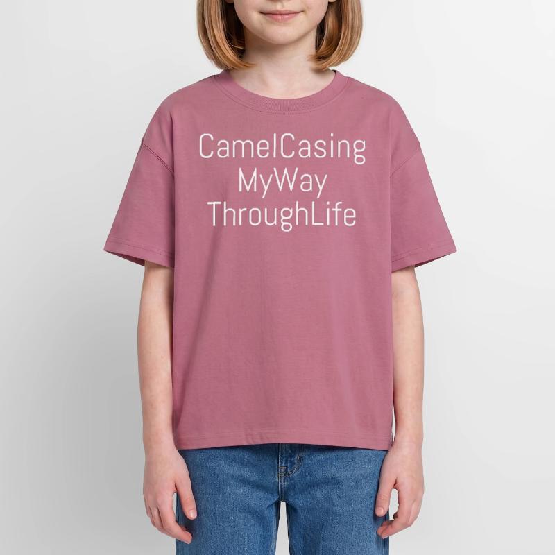 CamelCasing | Computer Science - Nerd - Coder Oversized Teens' Premium Organic T-Shirt