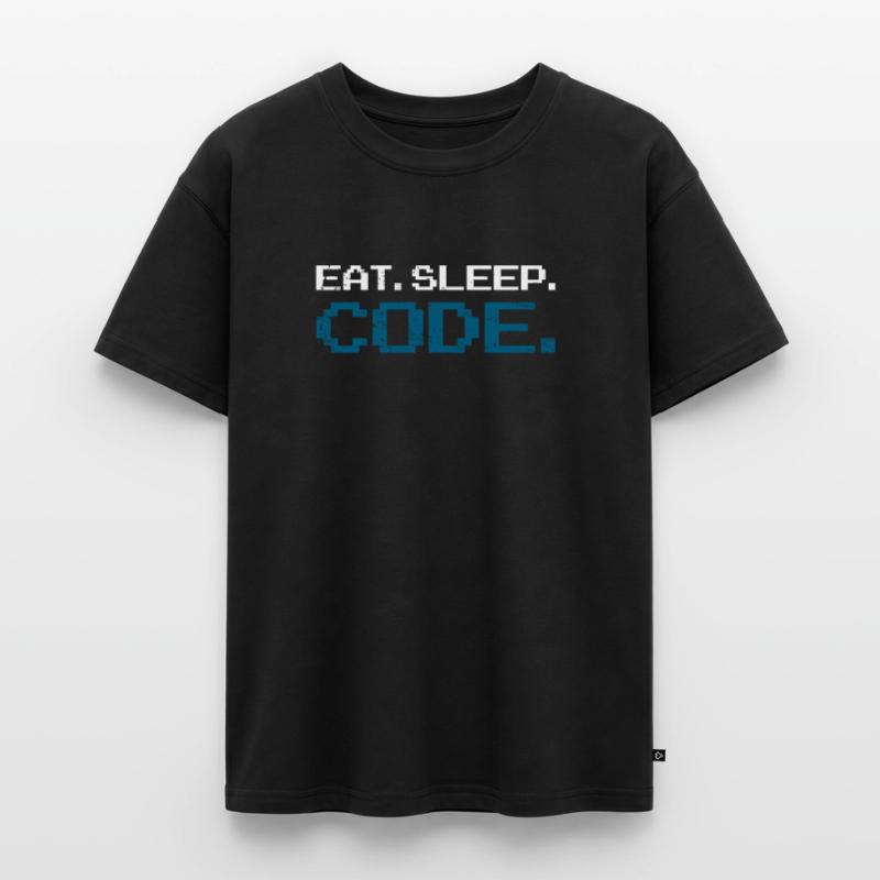 Programming code computer science Oversized Teens' Premium Organic T-Shirt