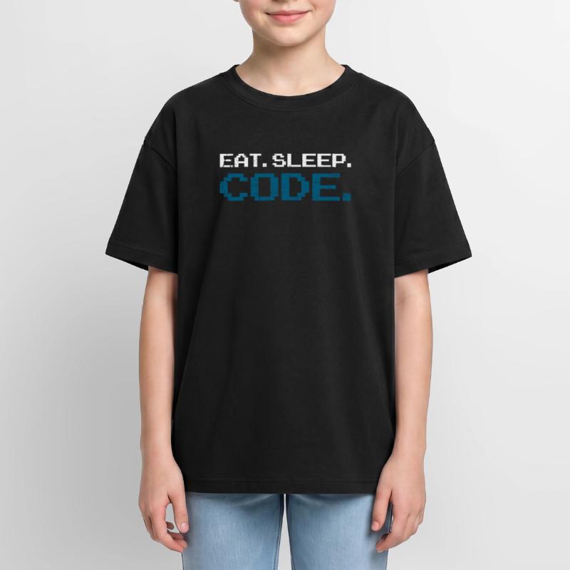 Programming code computer science Oversized Teens' Premium Organic T-Shirt