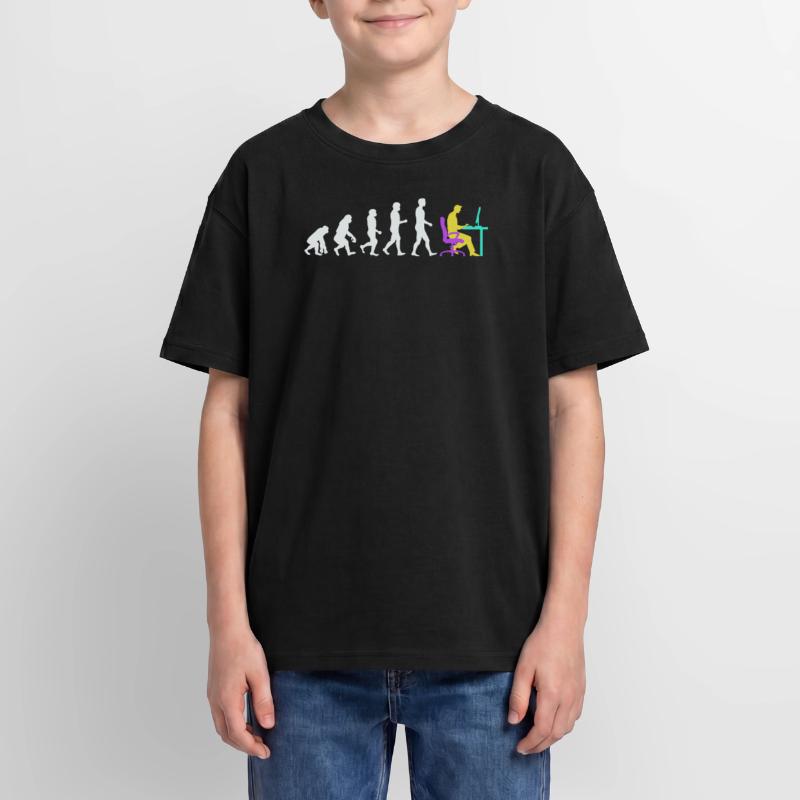 Developer Evolution Computergeek Open Source Oversized Teens' Premium Organic T-Shirt