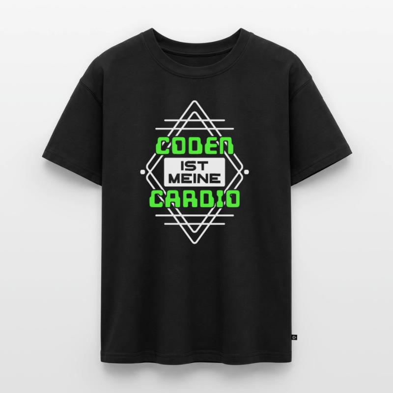 Coden Statement Developer Computerfreak Scripting Oversized Teens' Premium Organic T-Shirt