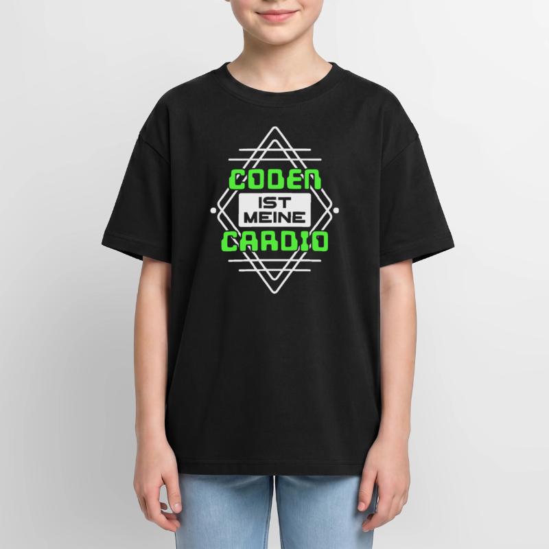 Coden Statement Developer Computerfreak Scripting Oversized Teens' Premium Organic T-Shirt