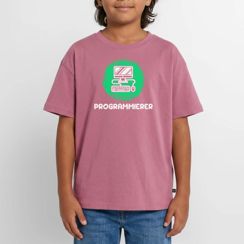 Computer Freak Scripting Developer Programmer Oversized Teens' Premium Organic T-Shirt