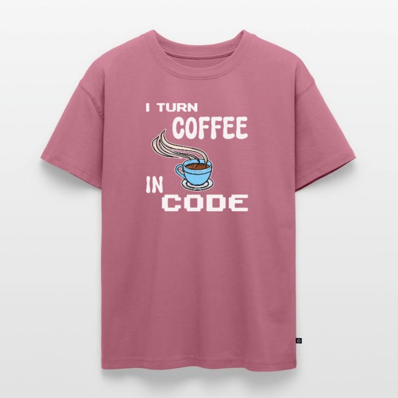 Developer Computergeek Statement Programmer Oversized Teens' Premium Organic T-Shirt
