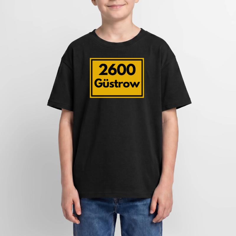 OLD POSTCODE ZIP CODE 2600 GÜSTROW RENAISSANCE Oversized Teens' Premium Organic T-Shirt
