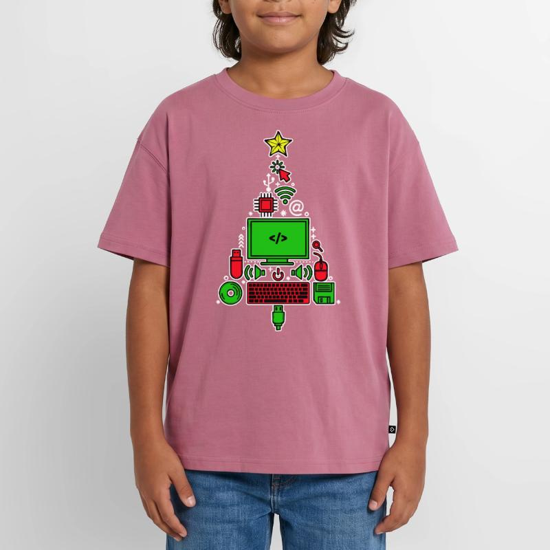 Code Debug Scripting Developer Computer Geek Oversized Teens' Premium Organic T-Shirt