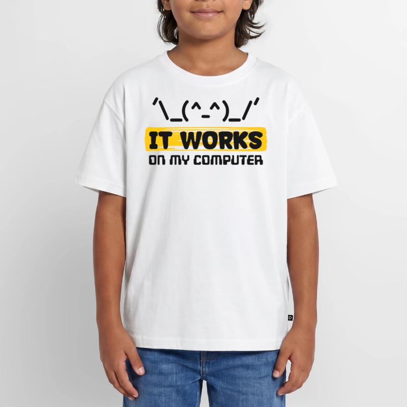 Coden Scripting Computer Geek Developer Statement Oversized Teens' Premium Organic T-Shirt