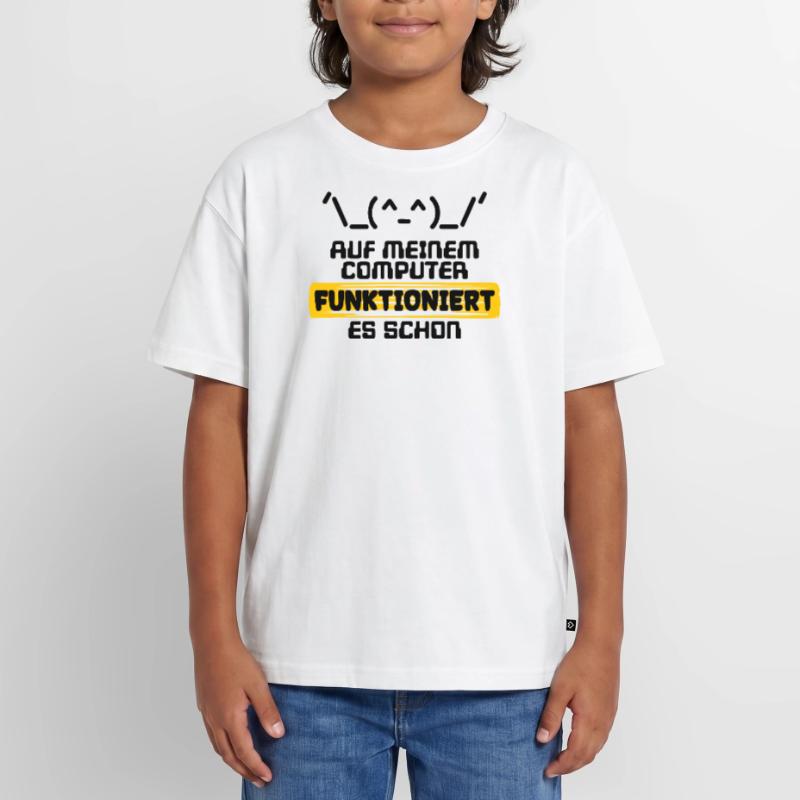 Programmeur de script de code de déclaration du développeur T-shirt Premium oversize ado en coton biologique SPREAD