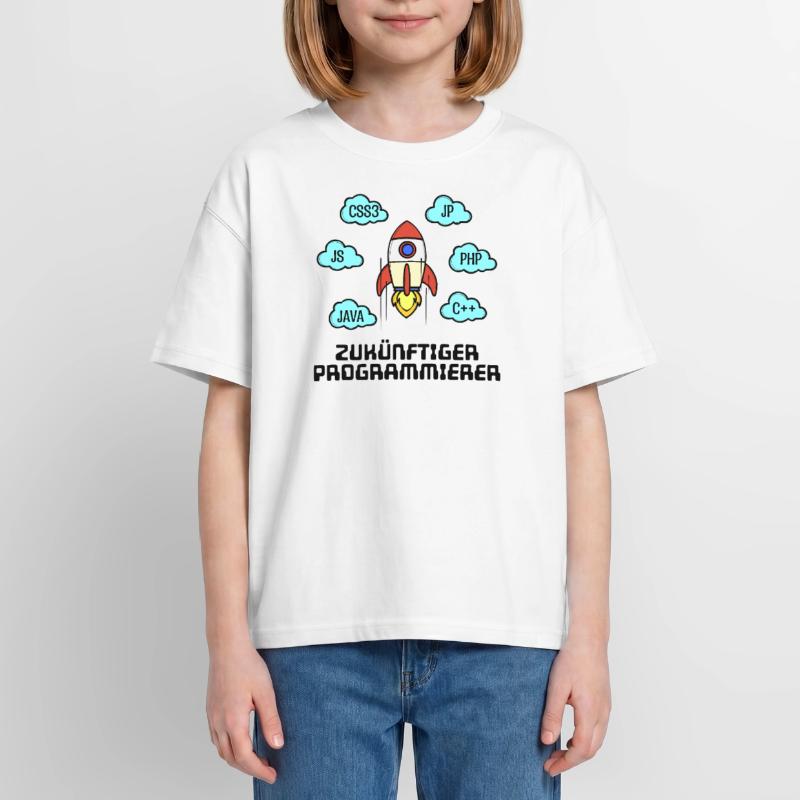 Css Code Developer C++ Java Php Programmer Oversized Teens' Premium Organic T-Shirt