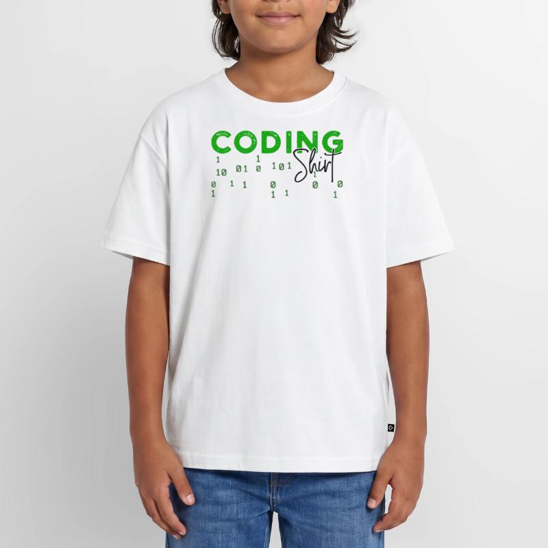 Coden Developer Programmer Web Developer Saying Oversized Teens' Premium Organic T-Shirt