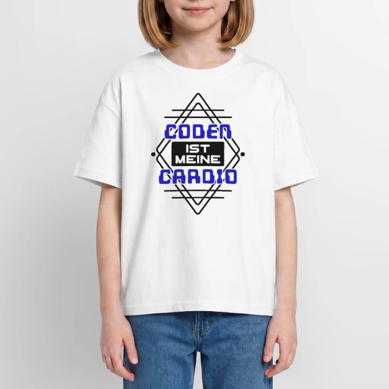 Software Developer Developer Cool Saying Coden Oversized Teens' Premium Organic T-Shirt